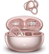 Yonblow Clip On Earbuds, Dual-mic ENC Open Ear Earbuds, Lightweight 40H Playtime Wireless Headpho...
