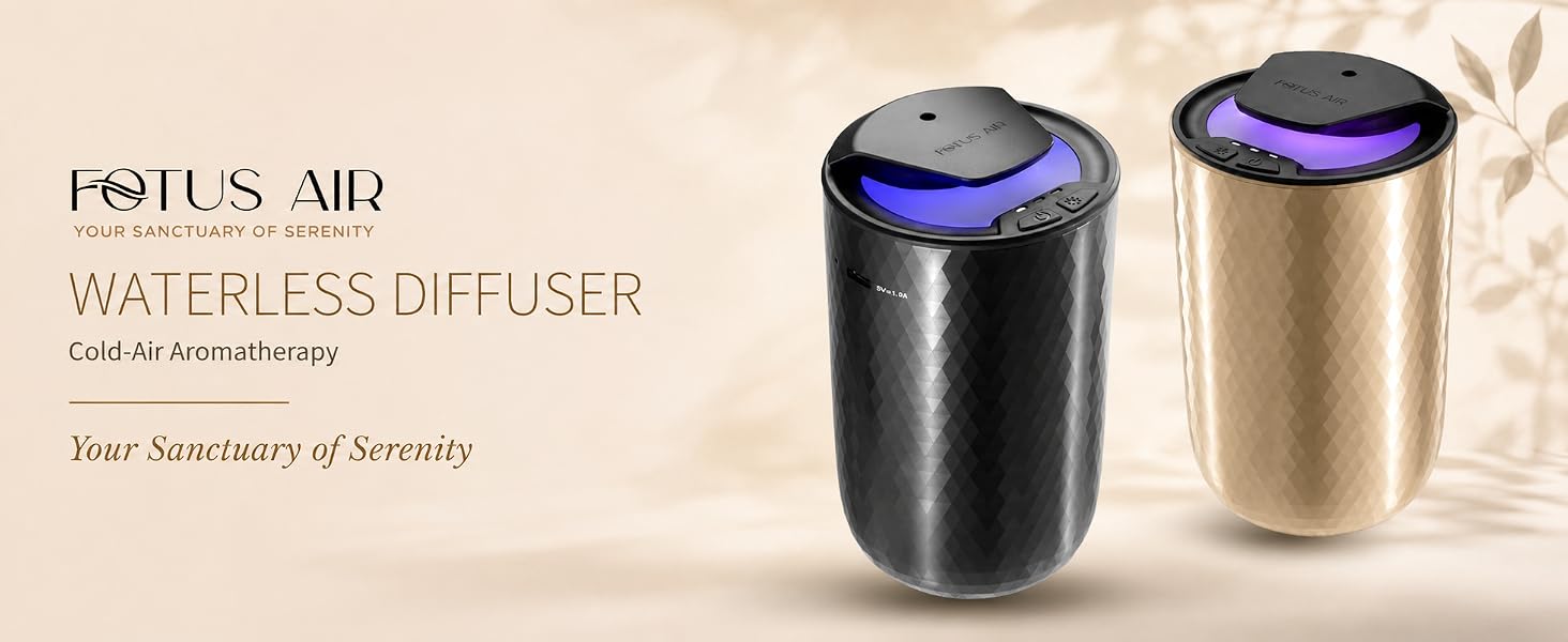 Fotus Air waterless diffuser for essential oil