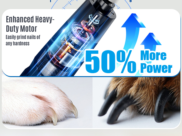 50% more power