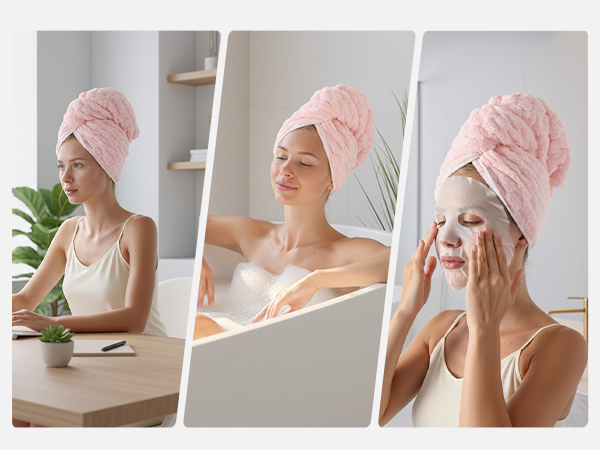Microfiber Hair Towels