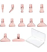 LEIYULY 12PCS Diamond Art Pen Nibs, 1~10 Beads Stainless Steel Diamond Painting Art Pen Tips, Thr...