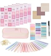 SKYDUE Bible Study Supplies, Bible Journaling Kit, Aesthetic Book Annotation Kit, No Bleed Highli...