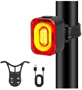 Cruxer Smart Brake Sensing Bike Tail Light, Saddle & Seatpost Mount Bicycle Rear Light for Night ...