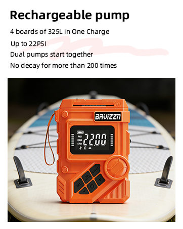 Paddle baord pump