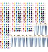 30 Pack Mini Acrylic Paint Set, 12 Colors Washable Acrylic Paint Strips with 60Pcs Painting Brush...