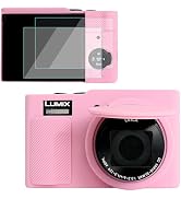 VOVMOEYA Camera Case for Lumix ZS99,for ZS99 Camera Silicone Case,with 0.25mm Ultra Thin Screen P...