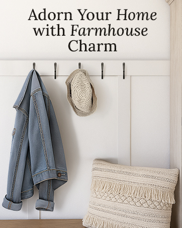 Adorn Your Home with Farmhouse Charm
