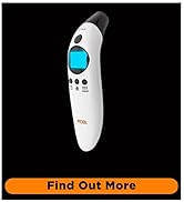 MOBI-DualScan Health Check Infrared Thermometer with Medicine Reminder