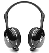 Kinivo BTH240 Bluetooth Headphones (Black, On-Ear, Wireless Music, Hands-Free Calling, Built-in M...