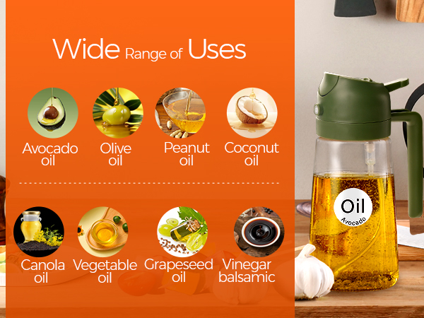 spray oil bottle