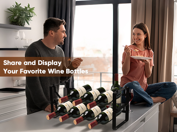 Tabletop wine rack