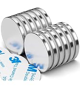 Grtard Rare Earth Magnets, Super Strong Neodymium Disc Magnets, Strong Magnet with Double-Sided A...