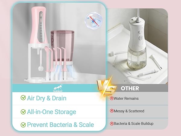 350ML water flosser with stand