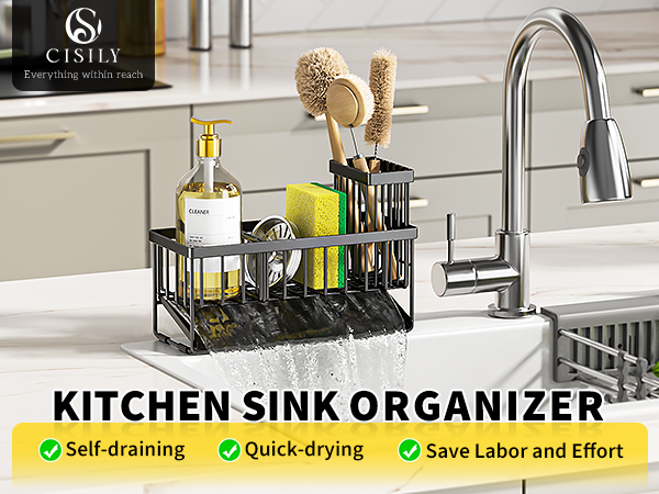 kitchen sink organizer