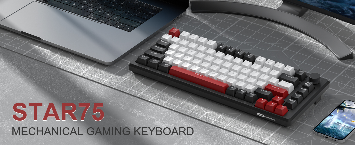 STAR75 MECHANICAL GAMING KEYBOARD