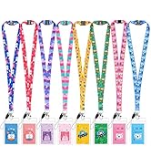 6-Pack Cute Animal Kids Lanyards with Safety Breakaway Clasp – Ideal for School ID Cards, Name Ta...