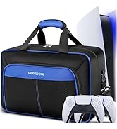 COMECOI Carrying Case for PS5, Travel Case for PS 5 Protective, Large Capacity Storage Bag Compat...