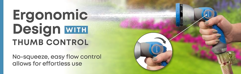 Ergonomic Design with Thumb Control