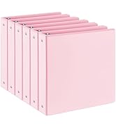 1.5-inch 3 Ring Binder with 2 Pockets, Premium 1.5'' Binders Holds US Letter Size 8.5'' x 11'' Pa...