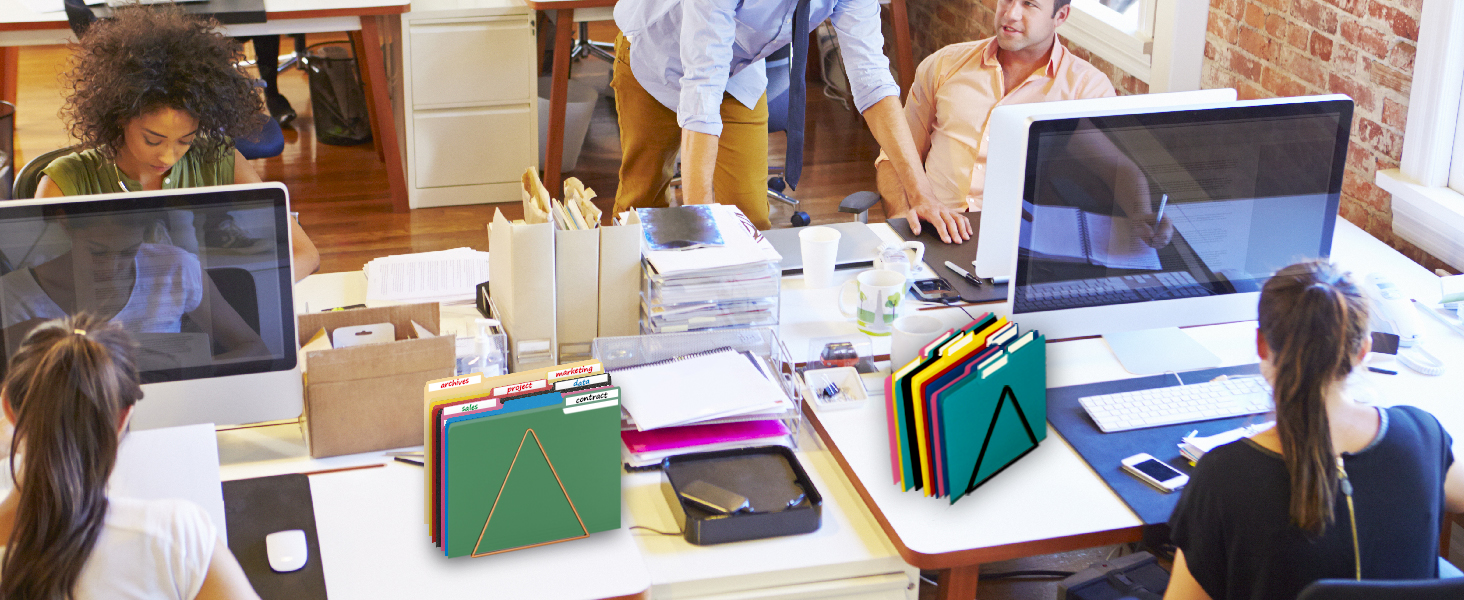 Colored File Folders