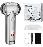 HIENA PRO Professional Magnetic Shaver for Men, Cordless Rechargeable Beard Trimmer, Electric Raz...