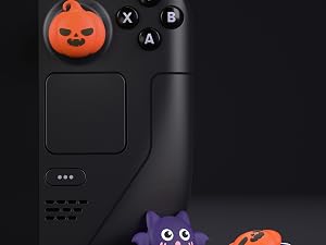 Thumb Grip Caps for Steam Deck LCD, Silicone Thumbsticks Grips Joystick Caps for Steam Deck OLED