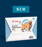 Petivity at-Home Kidney Health Test Kit for Dogs, Powered by Purina - 1 Ounce (Pack of 3)