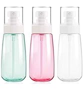 Cosywell Fine Mist Spray Bottle TSA Approved 3.4oz/ 100ml Empty Cosmetic Refillable Travel Contai...