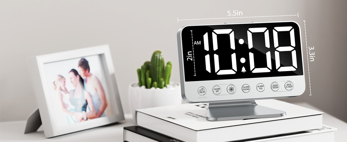 alarm clocks for bedrooms
