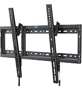 Pipishell Tilt TV Wall Mount Bracket Low Profile for Most 37-90 Inch LED LCD OLED Plasma Flat Cur...
