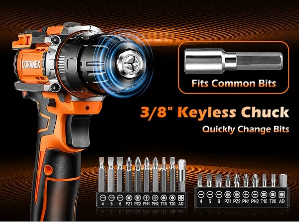 Cordless Drill Set