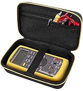 COMECASE Hard Carrying Case for Fluke 87-V/ 87V Max/ 88V Digital Multimeter, Protective Travel St...