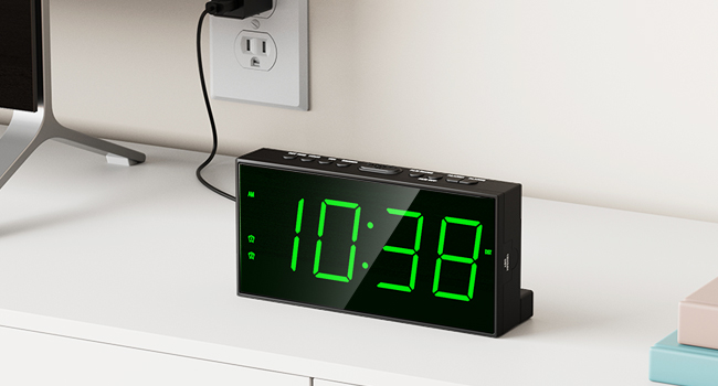Plug In Digital Clock