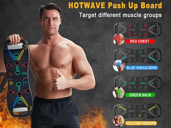 hot wave push up board
