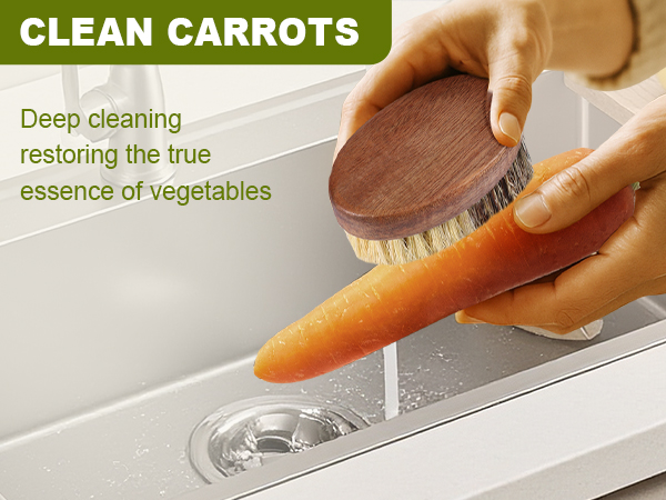 clean carrots