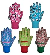 MSUPSAV Kids Gardening Gloves,Garden Gloves for Children,Yard Work Gloves for Kids,Gifts for Kids...
