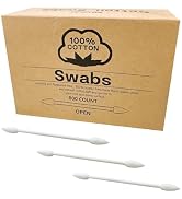 Precision Tip Cotton Swabs/Double Pointed Cotton Buds for Makeup 800pcs