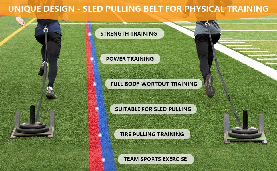 sled pulling belt