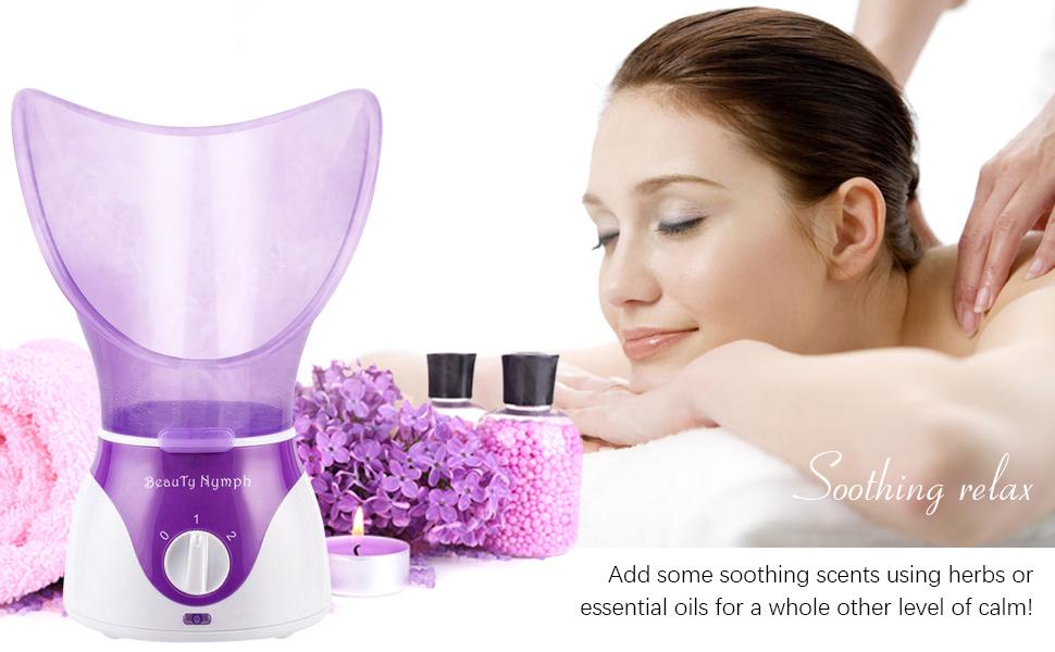 Spa-quality home facial steamer