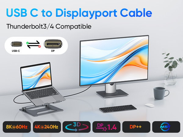 usb c to displayport cable