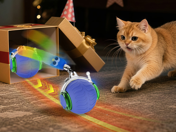 electric cat toy ball