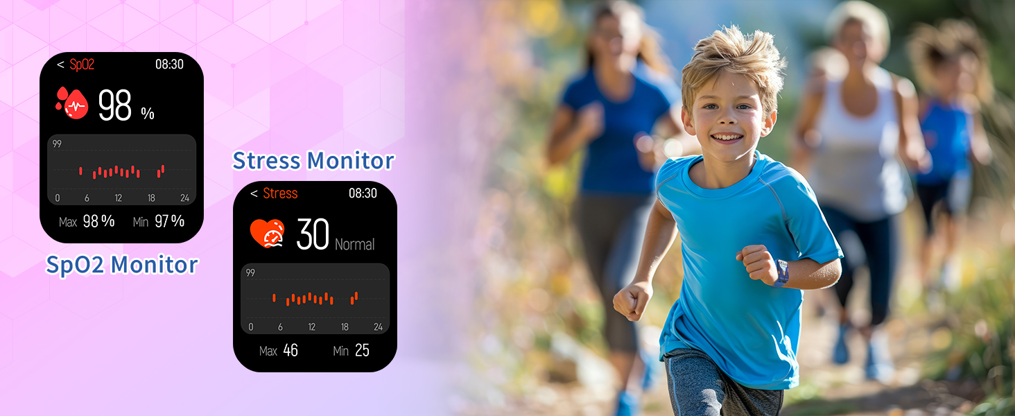 Spo2 & Stress Monitor