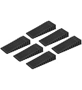 uxcell 6 Pcs Door Stoppers for Bottom of Door, 15mm/0.59 Inch Door Stops, Rubber Door Stopper Wed...