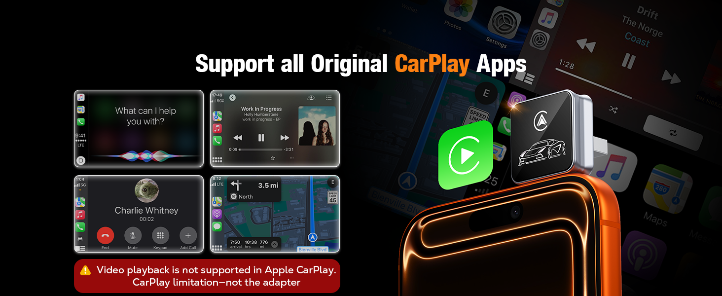 Wireless CarPlay Adapter