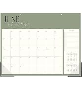 Guasslee Desk Calendar 2026-2027, 19-Month School Year Desk/Wall Calendar, 2026 Jun-2027 Dec, 202...