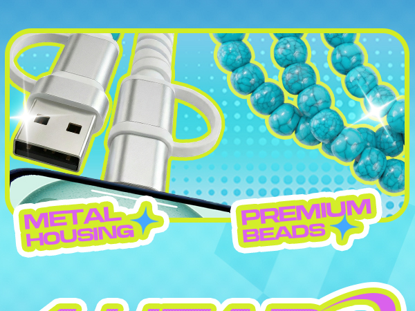 Atsidexa Beaded Charging Cord