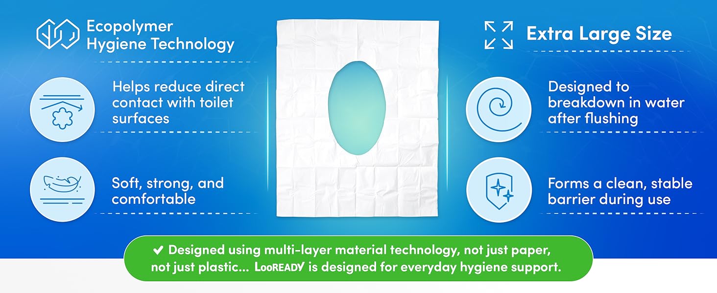 travel toilet seat covers disposable.