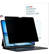 FILMEXT Magnetic Privacy Screen Protector for iPad Air 11 Inch 2024/2025 (M2/M3, 6th/7th Gen),Rem...