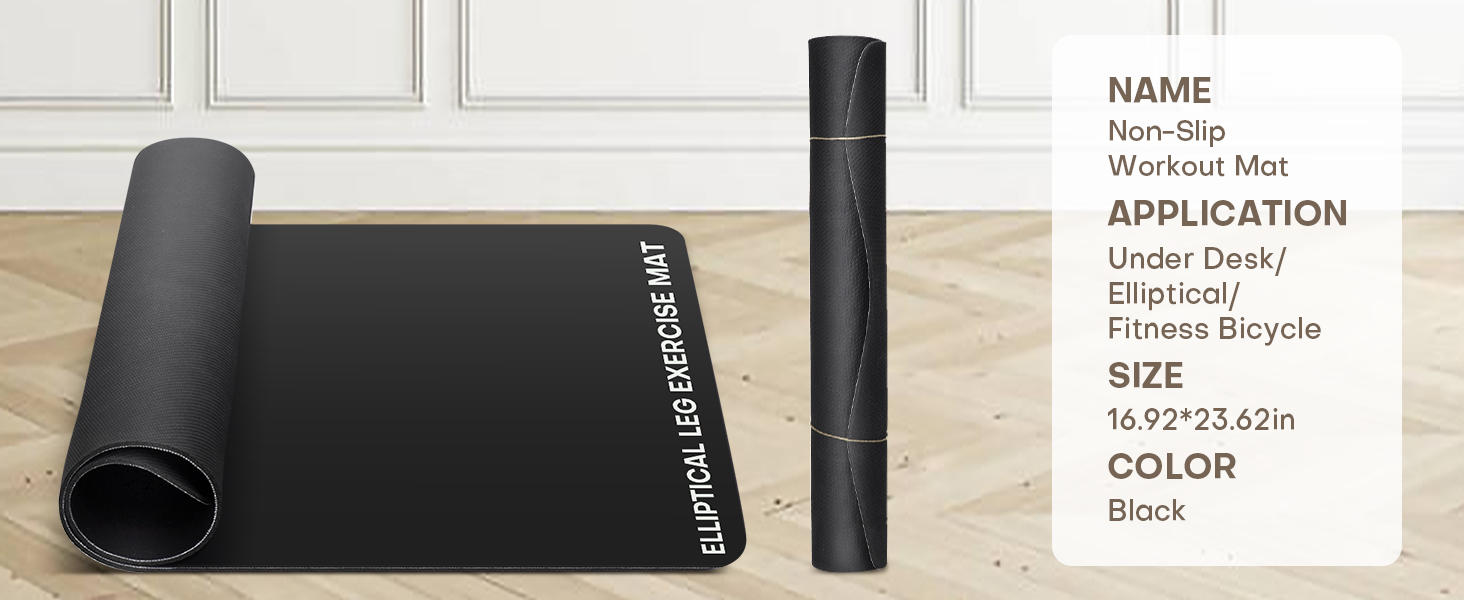 Under Desk Elliptical Mat