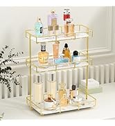 Dobbyby Bathroom Organizer Countertop Perfume Organizer Makeup Organizer Cosmetics Storage Displa...